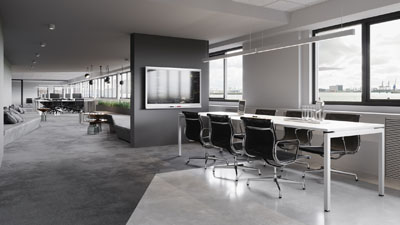 3d-bedrijf-artist-impession-strakke-kantoor-met-vergaderruimte